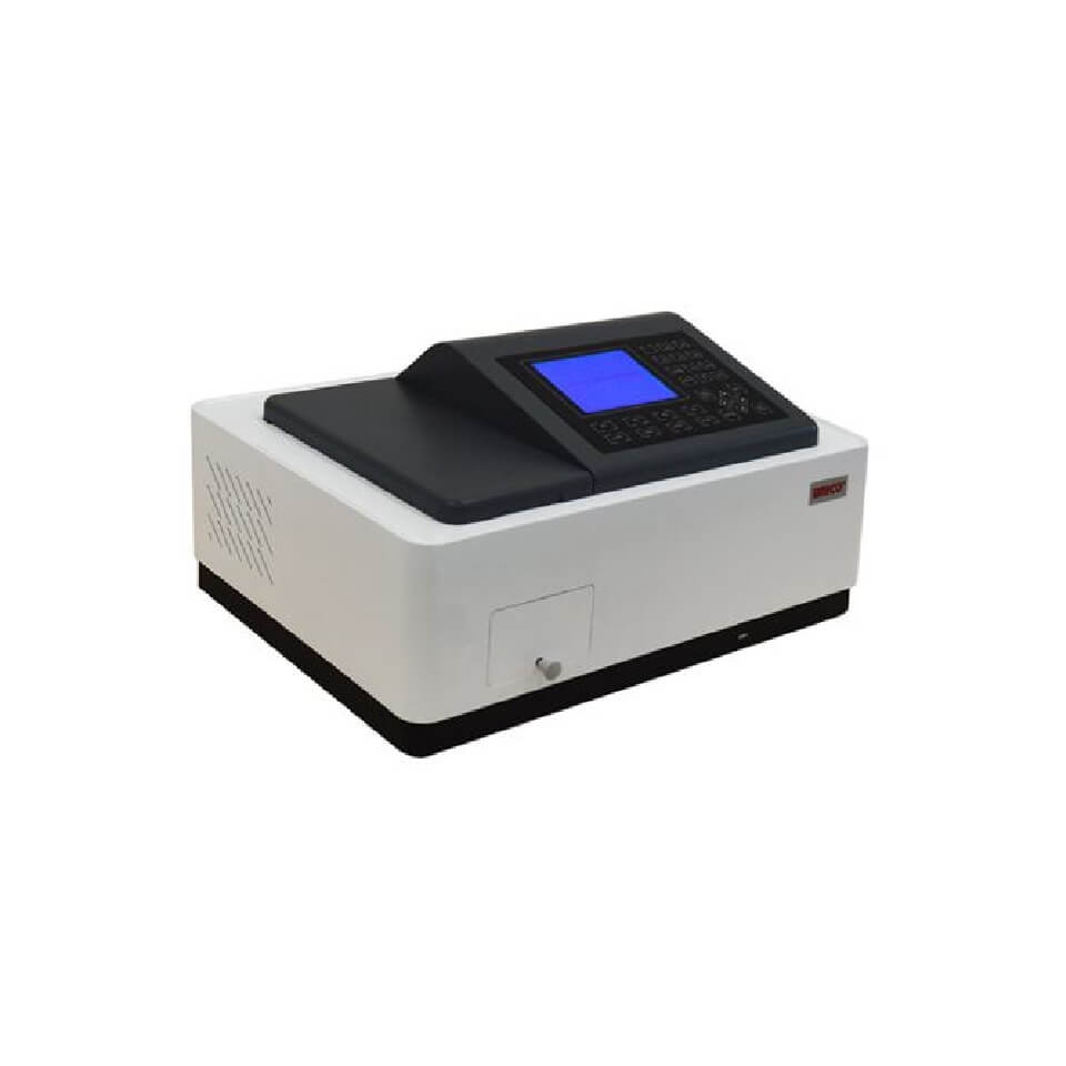 Спектрофотометр UNICO 2802S (190...1150 нм, однолучевой, клавиатура и матричный ЖК-дисплей)
