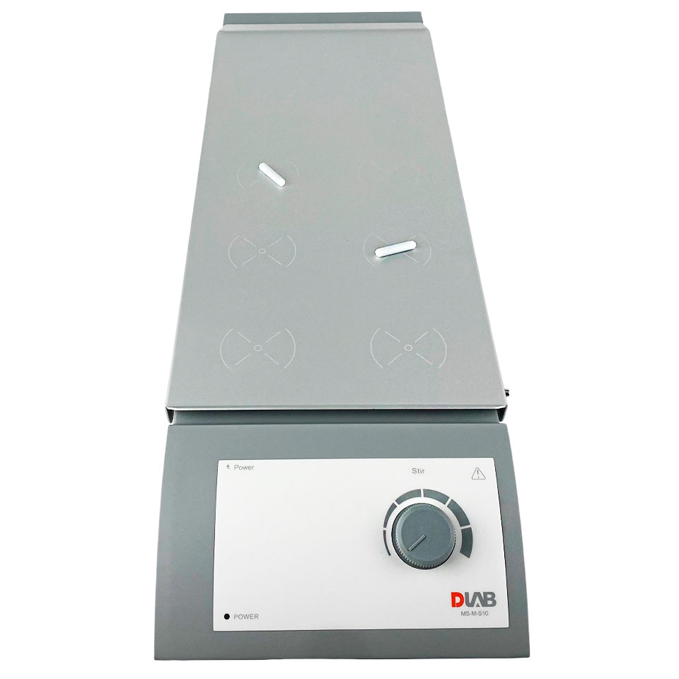 Мешалка магнитная DLAB MS-M-S10 (10-местная, 10х0,4 л, 0...1100 об/мин), арт. 8030140013