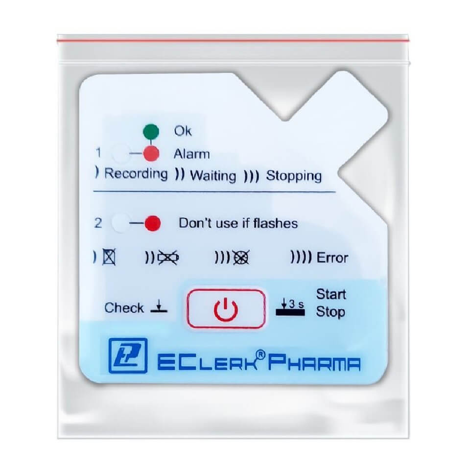 Автономный терморегистратор EClerk-Pharma-USB с поверкой