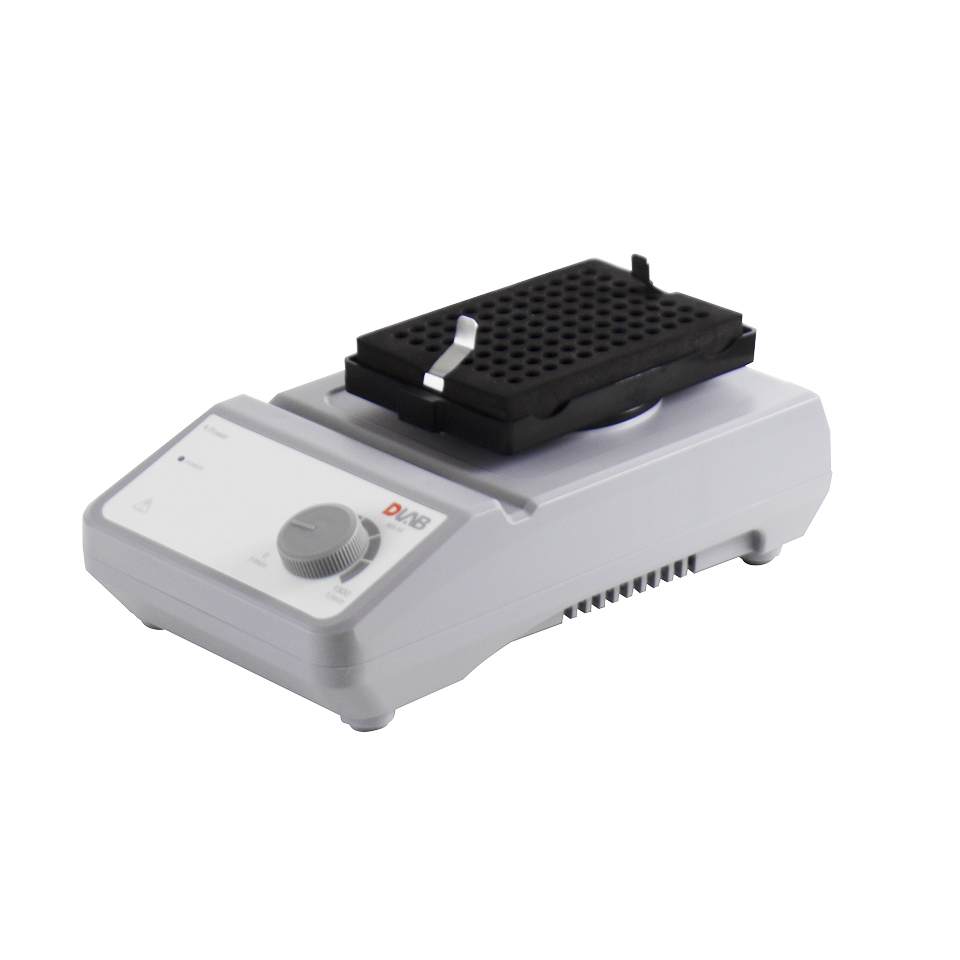 Миксер DLAB MX-M микропланшетный с платформой для одной планшеты PS1.2, арт. 8031202000 + 18204340