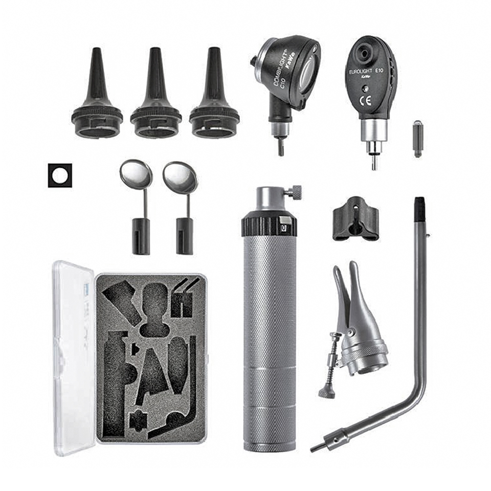 Диагностический набор для ЛОРа KaWe BASIC SET C10/E10